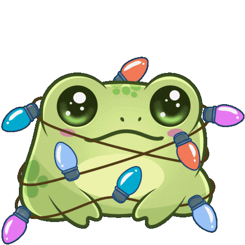 Christmas Lights Sticker