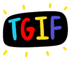 Good Vibes Friday Sticker