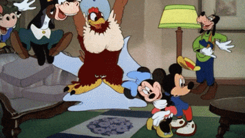 Donald Duck Love GIF by Mickey Mouse