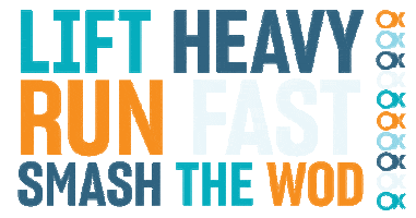 Run Gym Sticker by Ox Sports Nutrition