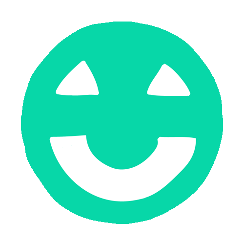 Smile Wink Sticker by Share The Joy Media