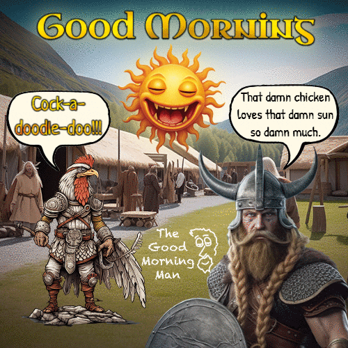 Have a Damn Good Morning ☀️🧔🏼‍♀️ 🏼 r/goodmorning