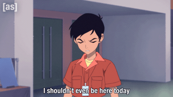 I Shouldnt Be Here Lois Lane GIF by Adult Swim