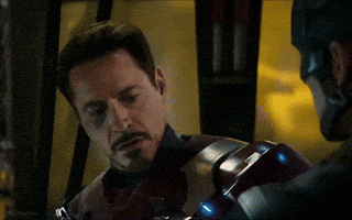 Sad Iron Man GIF