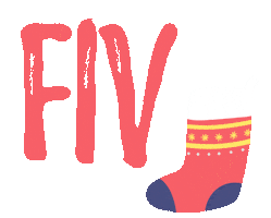 Christmas Fiv Sticker by Clínica Origen - Reprodução Humana