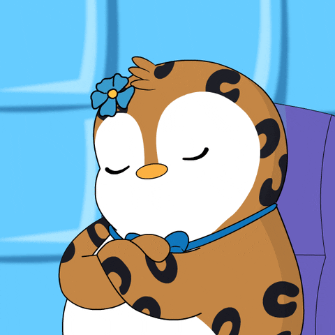 Bored Wake Up GIF by Pudgy Penguins