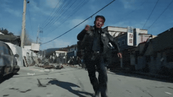 South Korea Running GIF