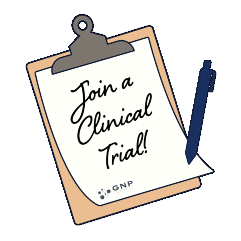 Clipboard Clinical Trial Sticker by GNP Research
