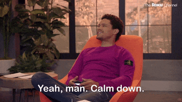 Calm Down Video Game GIF by The Roku Channel