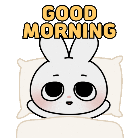 Good Morning Sticker