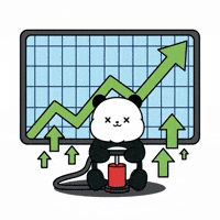 To The Moon Pump GIF by Kanpai Pandas