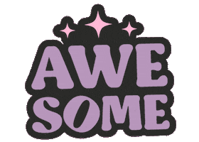 Pastel Wow Sticker