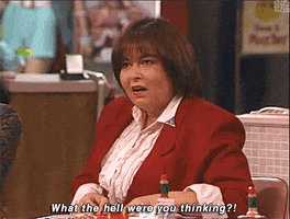 roseanne what is wrong with you GIF