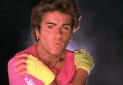 George-michael-wham-smile-80 GIFs - Get the best GIF on GIPHY