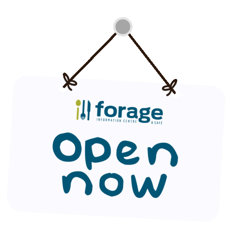 Forage Cafe Sticker by Forage Cafe and Information Centre
