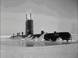 north pole submarine GIF