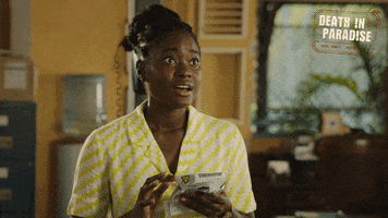 Happy Honoré GIF by Death In Paradise