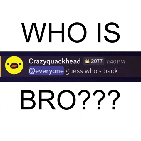 Who Is He GIF