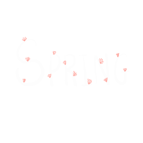 Spring Break Flowers Sticker