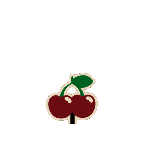Cherry Ciliegie Sticker by Ratafia Rossi