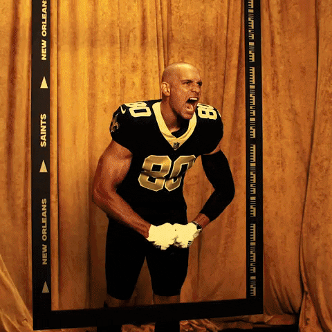 Nfl Jimmygraham GIF by New Orleans Saints