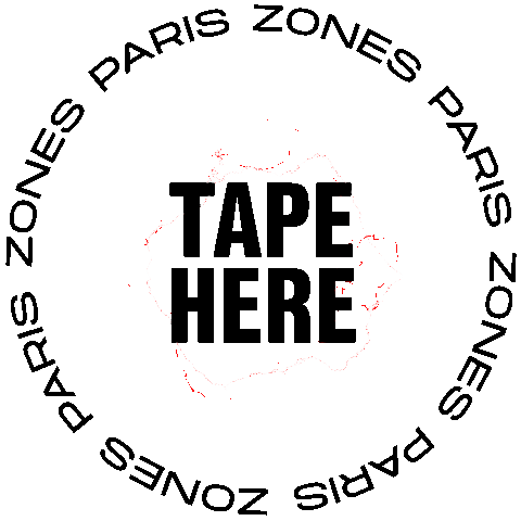 Sticker by zones.paris