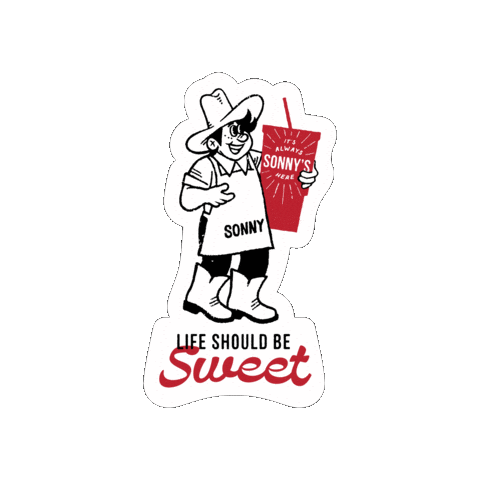 Sweet Tea Founders Sticker by Sonny's BBQ
