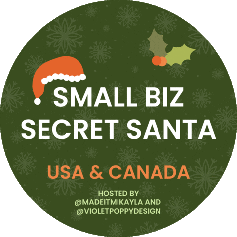 Small Business Owner Christmas Sticker