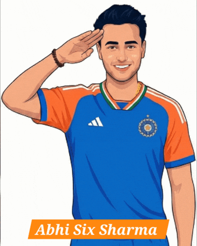 Abhishek Sharma T20 GIF