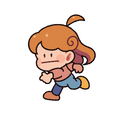 Run 走る Sticker