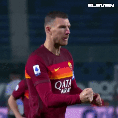 Happy As Roma GIF by ElevenSportsBE