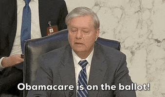 Lindsey Graham Affordable Care Act GIF by GIPHY News