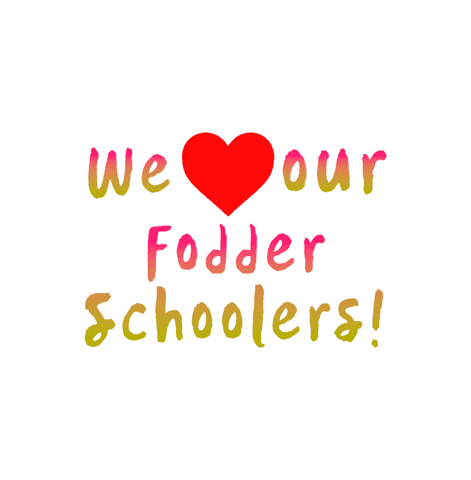 Fodder School Sticker by willaworkshops