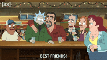 Rick And Morty Friends GIF by Adult Swim