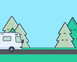Driving Open Road GIF by RV LIFE Pro