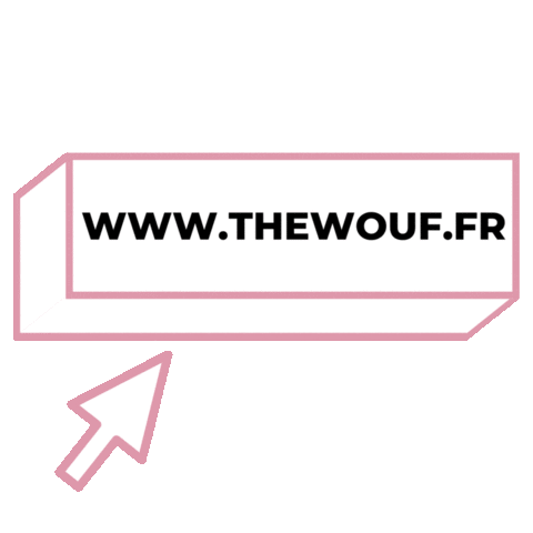 Dog Click Sticker by THE WOUF