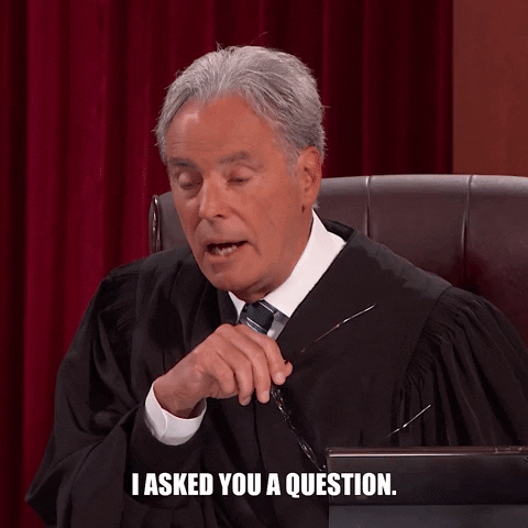 Answer Me GIF by Hot Bench