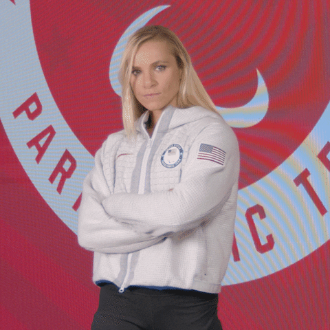 Serious Winter Olympics GIF by Team USA