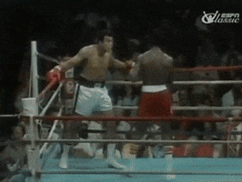 sports dancing boxing punching muhammad ali