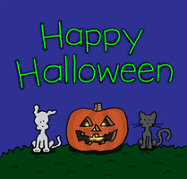 Trick Or Treat Halloween GIF by Chippy the Dog