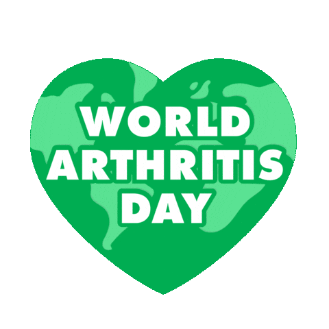 Heart World Sticker by Arthritis Foundation