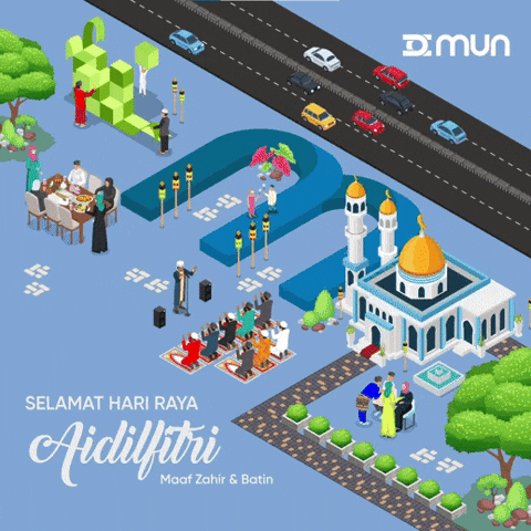 Aidilfitri GIF by MUN Global