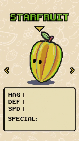 Video Game Fruit GIF