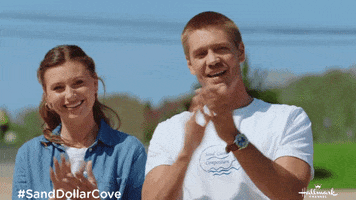 Excited Well Done GIF by Hallmark Channel