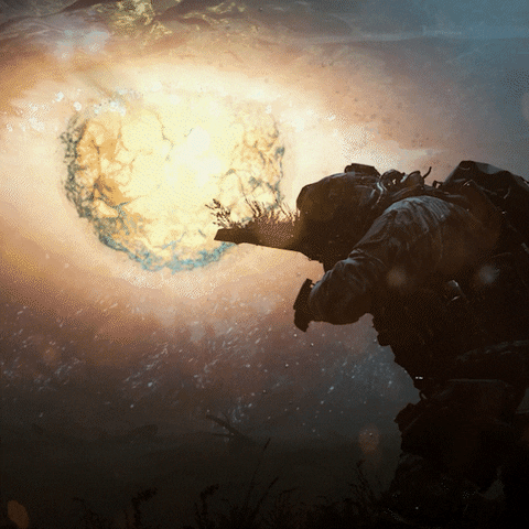 Call Of Duty Explosion GIF by PlayStationDE