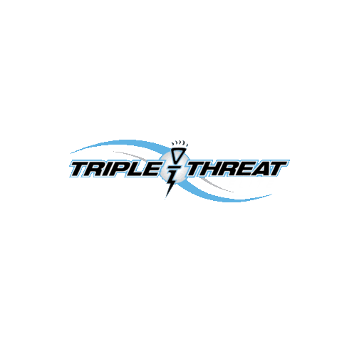 Triple Threat Elite Lacrosse Sticker