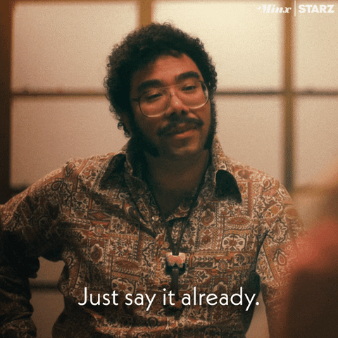 Be Clear Say It GIF by STARZ