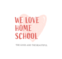 Homeschool Sticker by The Good and the Beautiful