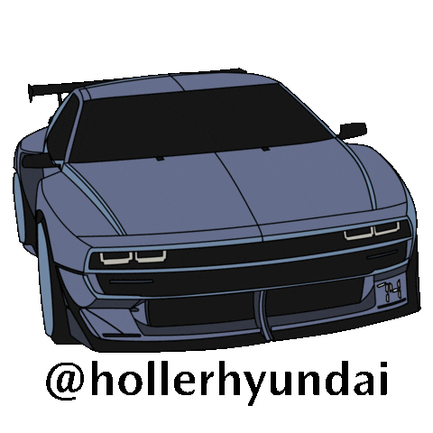 Holler Hyundai Sticker
