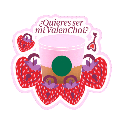 San Valentín Sticker by StarbucksMex